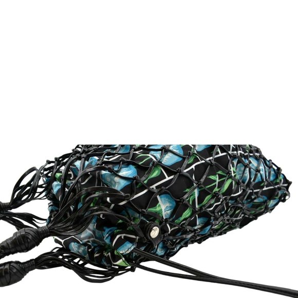 PRADA Rete Fabric Mesh Tote Bag Multicolor - Picture 7 of 12